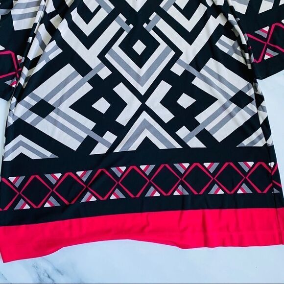 Eliza j Geometric Dress Size 4 - Picture 5 of 6